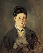 Full-face Portrait of Manet's Wife